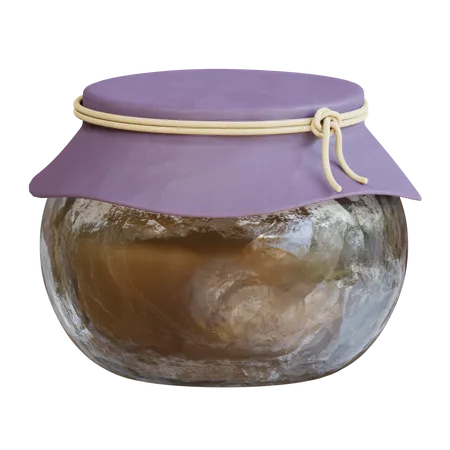 Pot de miel  3D Icon