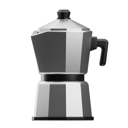 Pot de moka  3D Icon