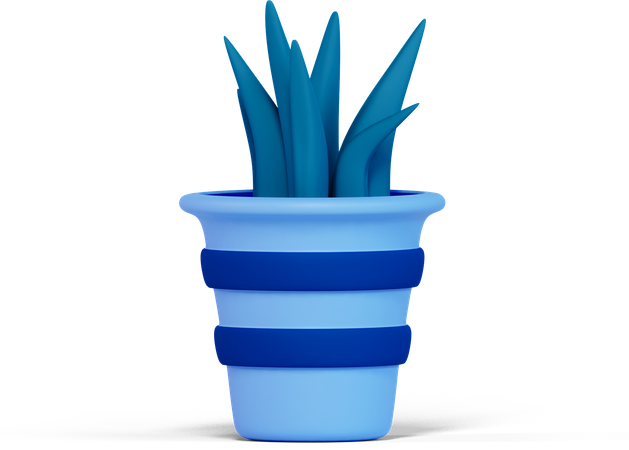 Pot  3D Illustration