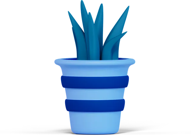 Pot  3D Illustration