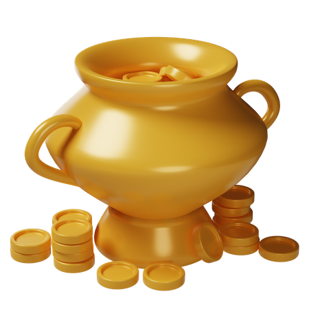 Pot d'or  3D Icon