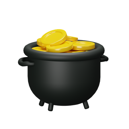 Pot d'or  3D Icon