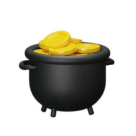 Pot d'or  3D Icon