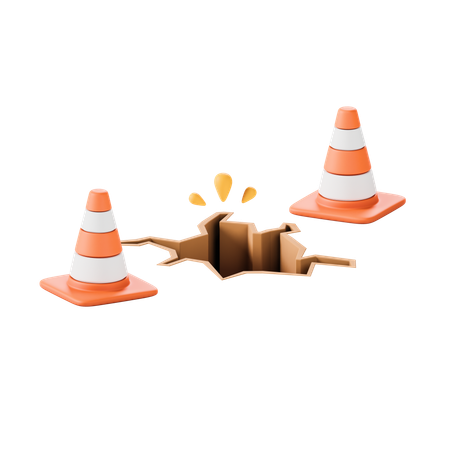 Pot hole  3D Icon