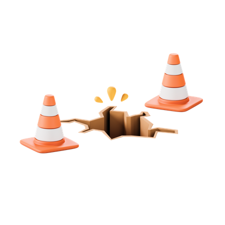 Pot hole  3D Icon