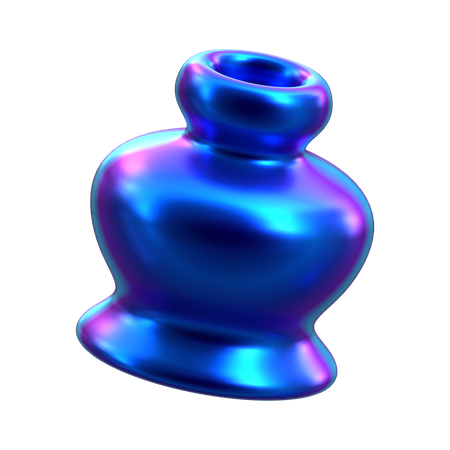 Pot Shape 3D Icon
