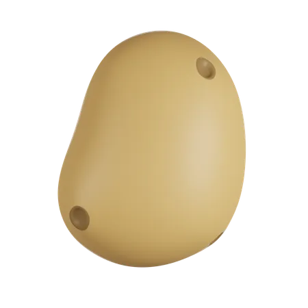 Potato  3D Icon