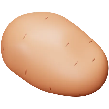 Potato  3D Icon