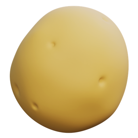 Potato  3D Icon