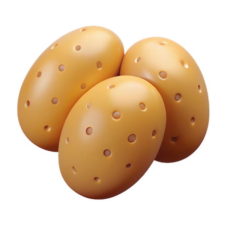 Potato  3D Icon