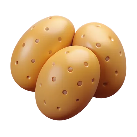 Potato  3D Icon