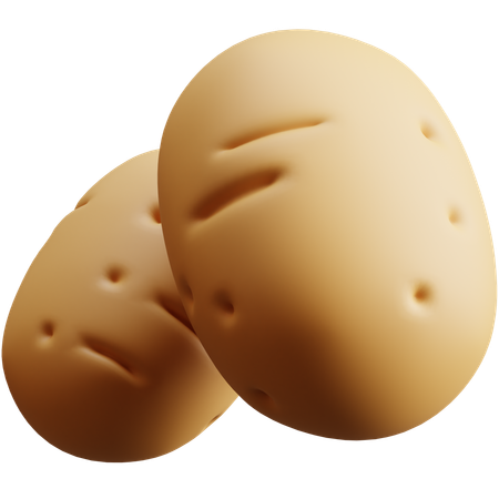 Potato  3D Icon