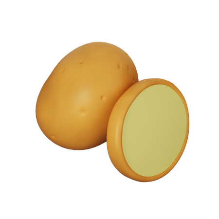 Potato  3D Icon