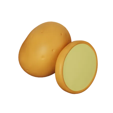 Potato  3D Icon