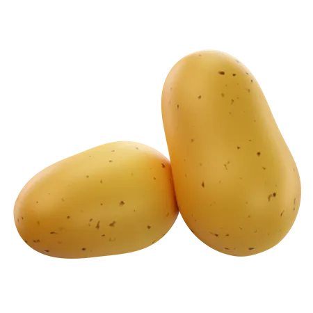 Potato  3D Icon