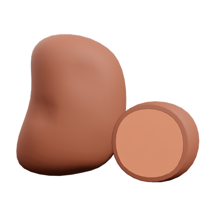 Potato  3D Icon