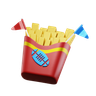 free potatoes fries design assets