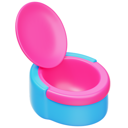 Pote de bebê  3D Icon