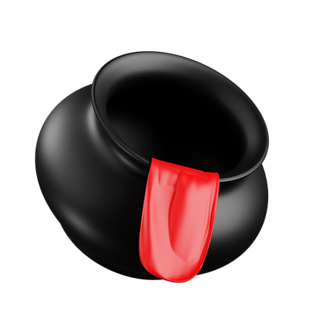 Pote de bruxa  3D Icon