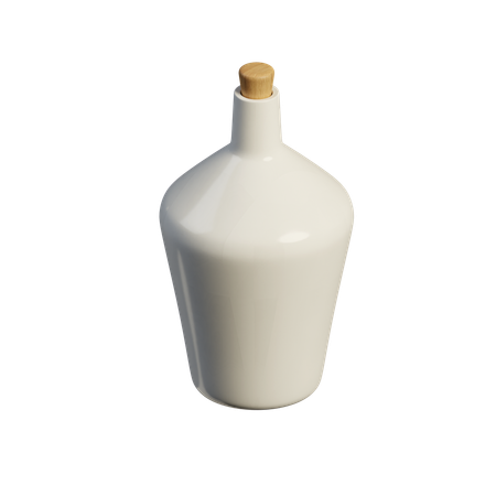 Pote de cerâmica 3D Icon