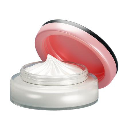 Pote de creme  3D Icon