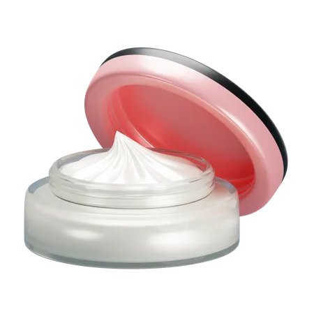 Pote de creme  3D Icon