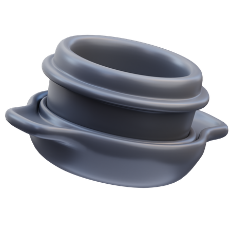 Pote de ttukbaegi  3D Icon