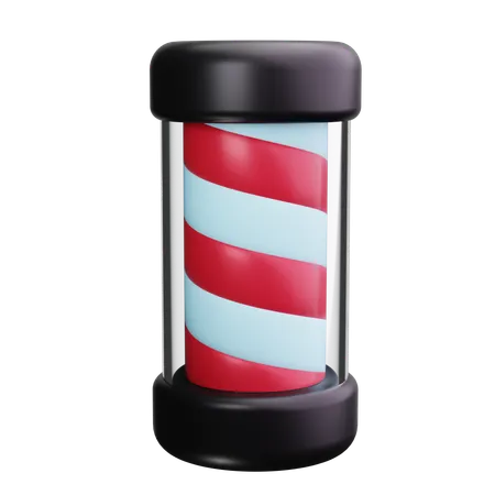 Enseigne de coiffeur  3D Icon