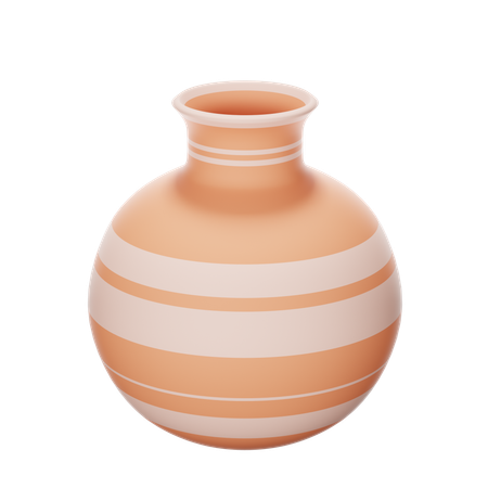 Poterie d'argile  3D Icon