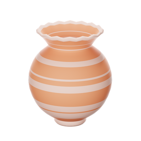 Poterie d'argile  3D Icon