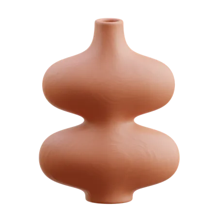 Vase en poterie  3D Icon