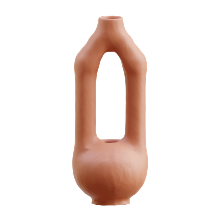 Vase en poterie  3D Icon