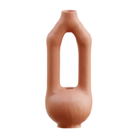 Vase en poterie  3D Icon