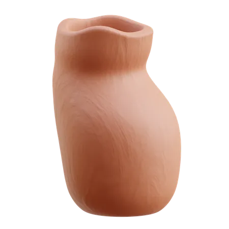 Vase en poterie  3D Icon