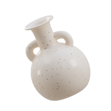 Vase en poterie  3D Icon