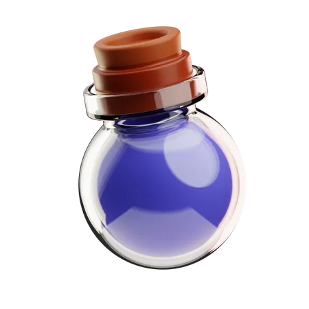 Bouteille de potions  3D Icon