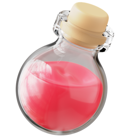 Bouteille de potions  3D Icon