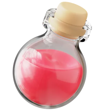 Bouteille de potions  3D Icon