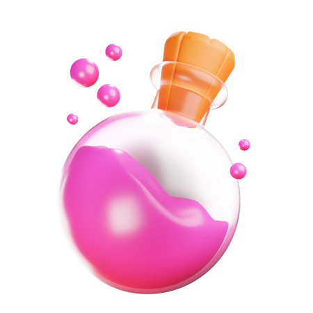 Potion Bottle  3D Icon