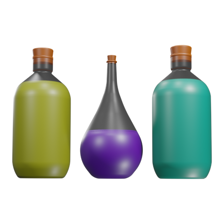 Potion Bottle  3D Icon