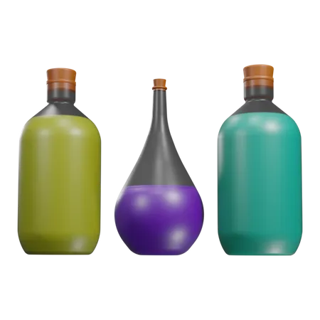 Potion Bottle  3D Icon