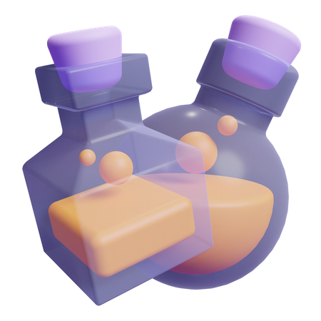 Potion Bottle  3D Icon