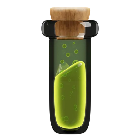 Potion Bottle  3D Illustration