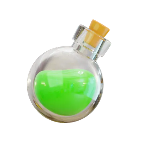 Potion Bottle 3D Icon