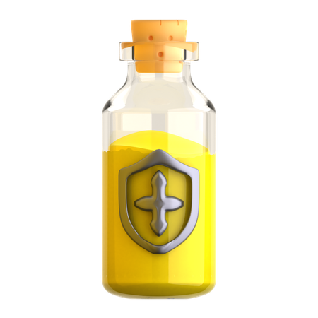 Potion de bouclier  3D Icon