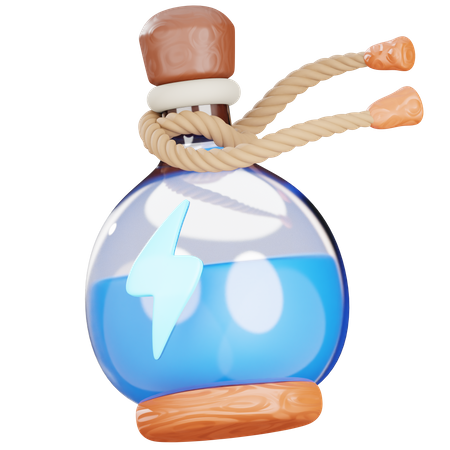 Potion de foudre  3D Icon