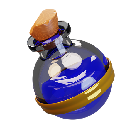 Potion à mana élevé  3D Icon