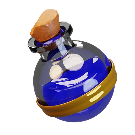 Potion à mana élevé  3D Icon