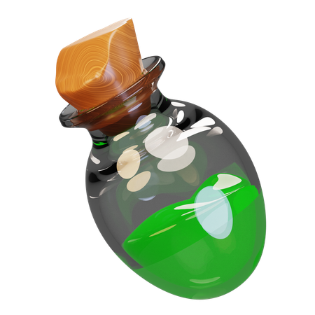 Potion d'endurance moyenne  3D Icon