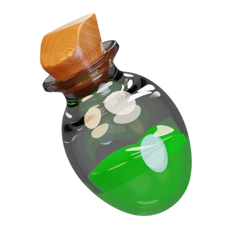 Potion d'endurance moyenne  3D Icon